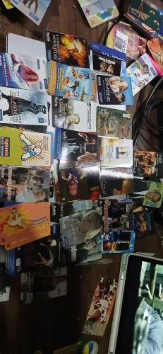 Cartões telefônicos colecionáveis filmes e séries