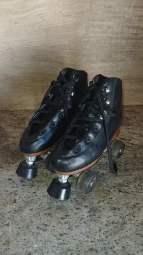 Patins quad semi-profissional preto 36/39