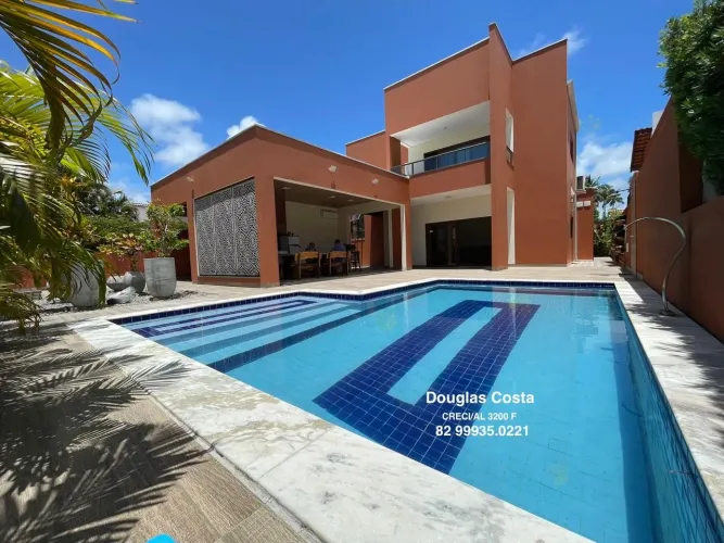 Casa em Condomínio para Venda em Barra de São Miguel, Barra Mar, 4 dormitórios, 4 suítes,