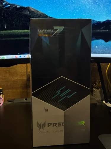 Roteador Acer Predator Connect T7 Wi-Fi 7 de três bandas 