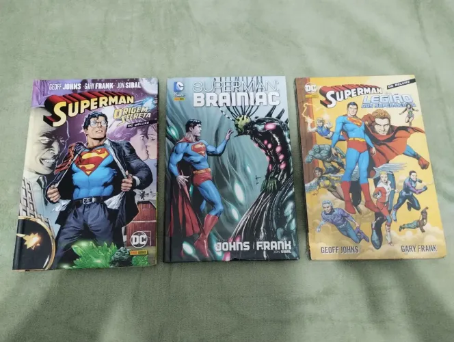 Lote HQs Superman Geoff Johns