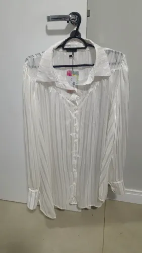 Camisa alongada Charlott Plus Size