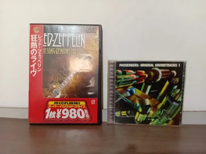DVD Led Zeppelin e Cd the Paasengers (Leia a descrição)