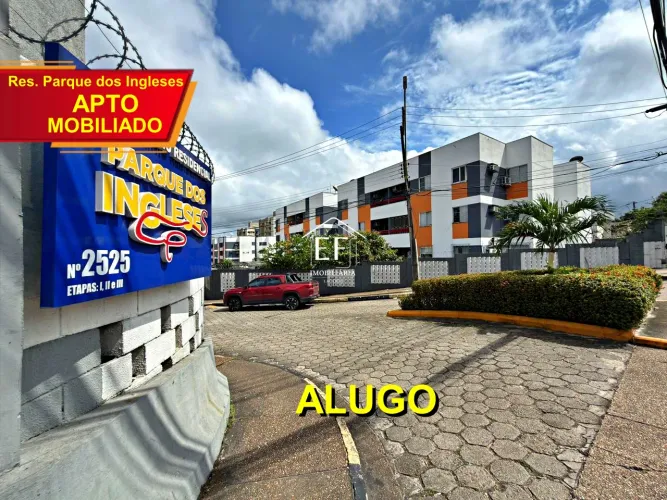 PARQUE DOS INGLESES - APARTAMENTO MOBILIADO COM 3 QUARTOS SENDO 1 SUÍTE NA CONSTANTINO NER