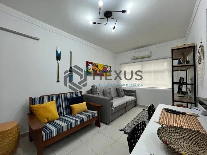 Apartamento mobiliado na Praia da Enseada, Guaruja