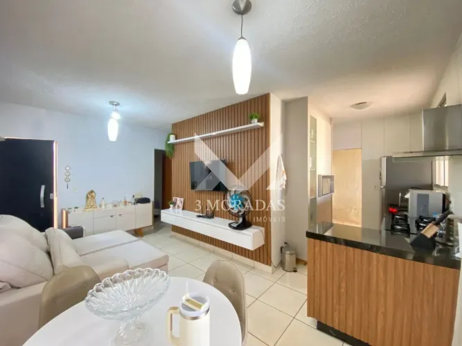 Casa 3Q em Condomínio Fechado no Residencial Jardins do Cerrado 7 - Goiânia