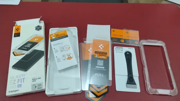 Spigen [Glas.tR EZ Fit Pro] Protetor de Tela para Galaxy S26 Ultra
