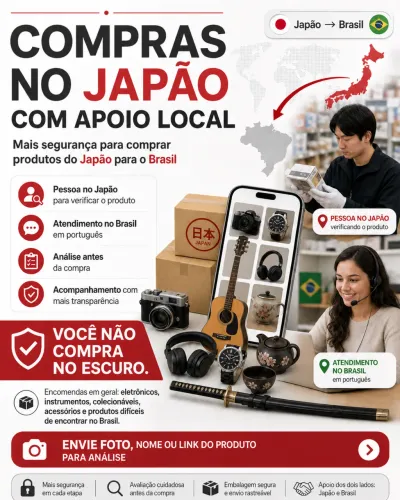 Compras no Japão com pessoa local ? Produtos, eletrônicos, colecionáveis e encomendas