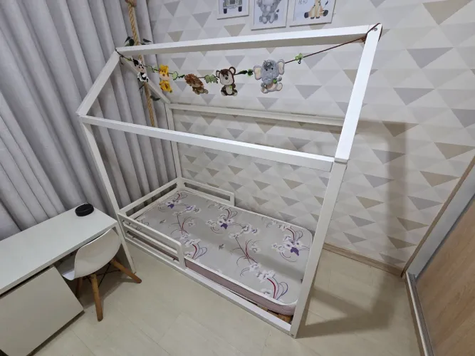 Cama Montessoriana Etna + Colchão Ortobom