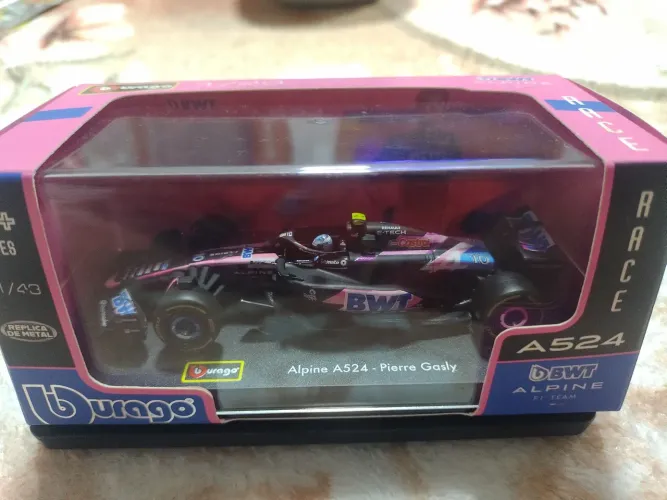 Hot Wheels - Miniatura Formula 1 Alpine A524 Pierre Gasly