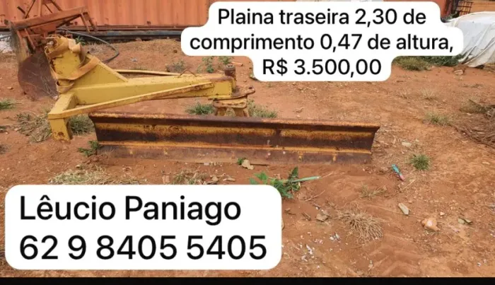 Lamina / Plaina traseira para trator