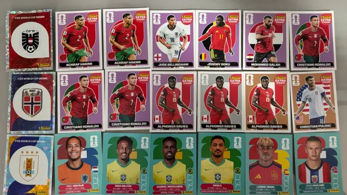 FIGURINHAS LEGENDS COPA 2026 (valores negociáveis)