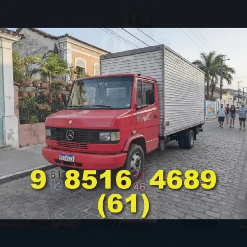 Frete em caminhão baú com rapidez no Guará, Núcleo Bandeirante e Cruzeiro!