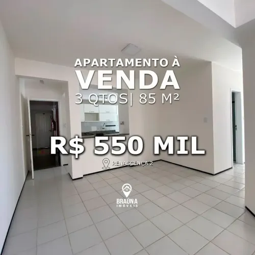Apartamento à venda no CONDOMÍNIO PONTA NEGRA, JARDIM RENASCENÇA, São Luís, MA
