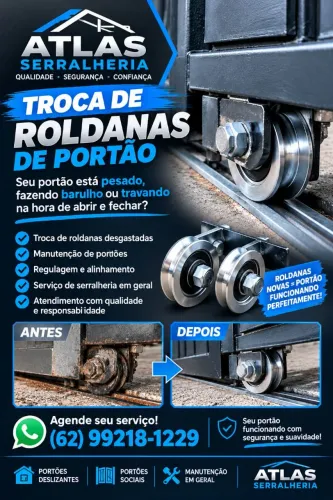 Troca de roldana