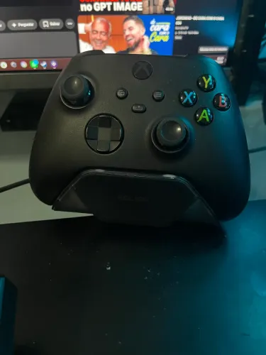 Controle xbox séries c base carregamento