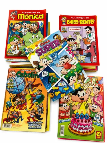 KIT 40 GIBIS - TURMA DA MÔNICA