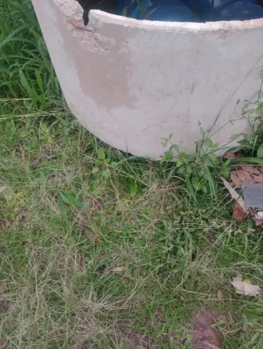 Manilha de concreto para poço