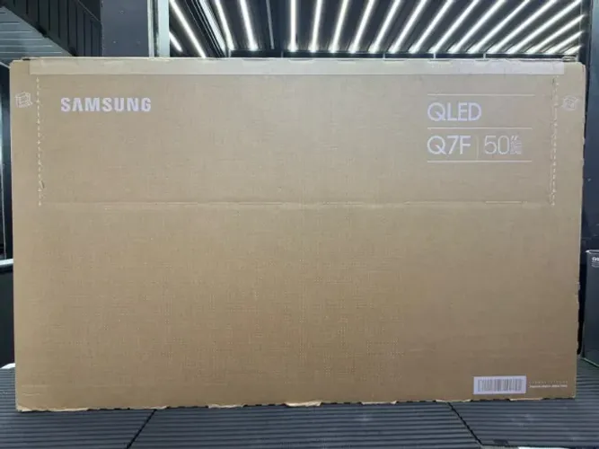 TV Samsung Q7F 50 Polegadas, Nova Lacrada Nacional, Loja Física, Garantia 1 Ano, Parcelamo