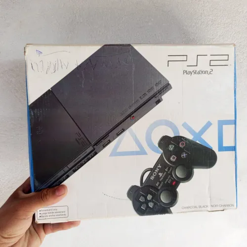 Playstation 2 + leitor de disco + 3 jogos mídia física