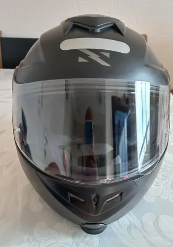 Capacete Norisk Route Monocolor Preto Fosco.