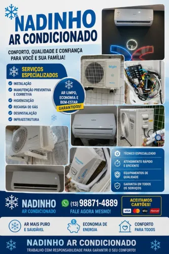 Instalação de ar condicionado 