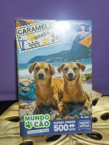 Quebra-Cabeça Mundo Cão Caramelo Brasileiro