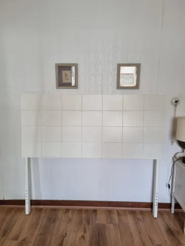 Cabeceira branca - cama casal
