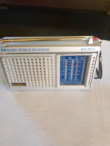 Rádio motobras AM FM modelo RM-pf 32