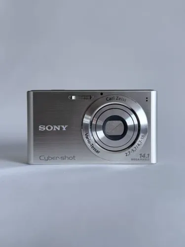 Cybershot Sony Dsc-W320 Cinza - Completa