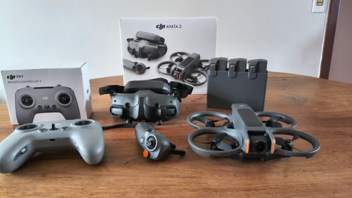 Drone Dji Avata 2 kit flymore + controle RC3