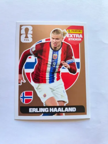 Vendo Figurinha Extra Copa 2026 Erling Haaland Bronze em Uberlândia e Uberaba.