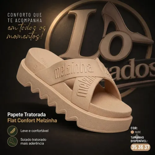 Papete Flat Tratorada 34 ao 39