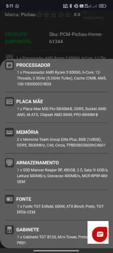 Ryzen 5 8500G