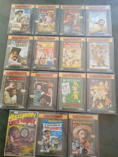 Dvds novos e lacrados Mazzaropi colecionador