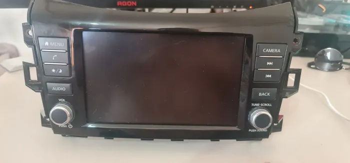 Central Multimídia Original Nissan Bosch AIVIH60A0 Com Molduras Laterais