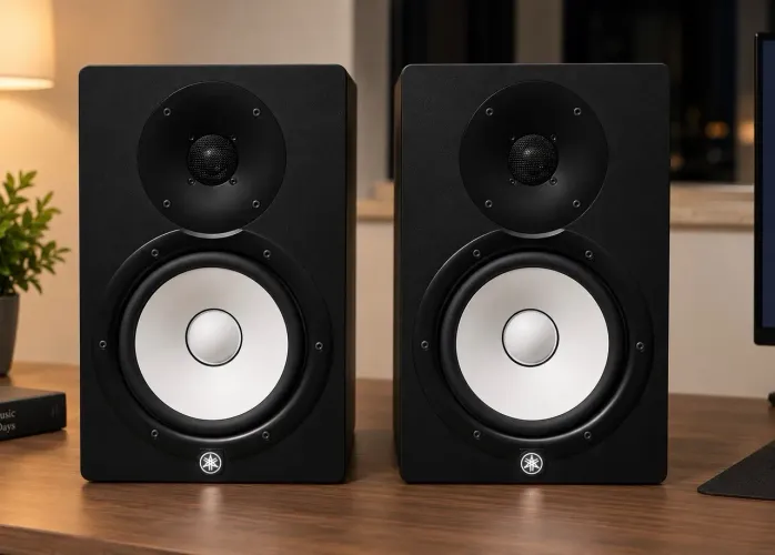 Som de estúdio Par de monitores Yamaha HS8