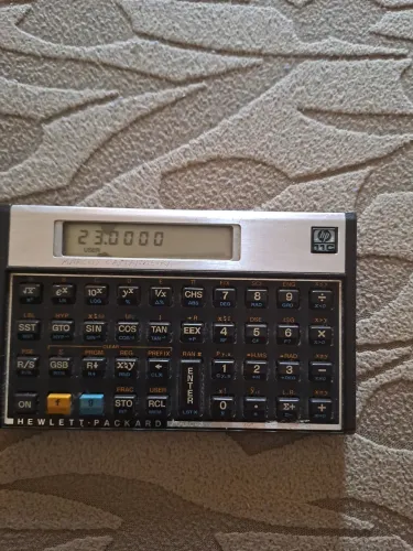 Calculadora hp 11C com Manual