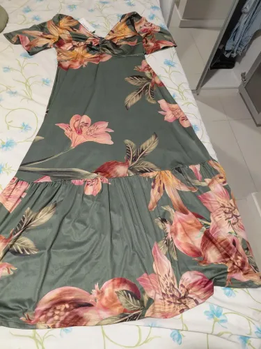 Vestido longo Zizane