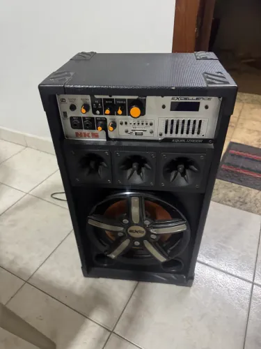 Caixa de som Amplificadora NSK Excelence PK1000