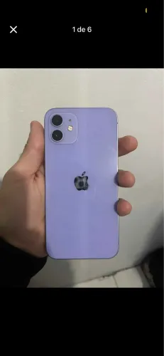iPhone 12 lilás 128gb