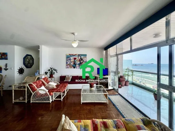 Apartamento com 3 quartos (1 suíte) e 1 vaga em Pitangueiras, Guarujá