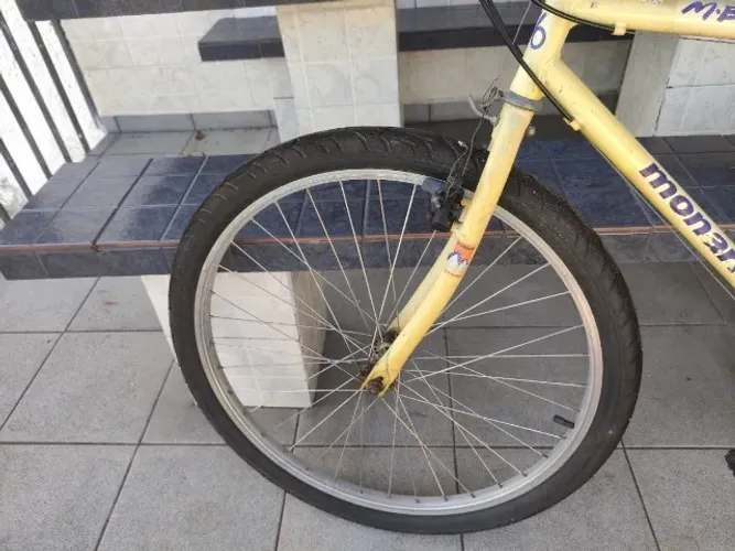Bicicleta Monark M-Bike Aro 26 Original Aros Cromados Coleção