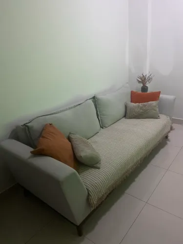 Lindo sofá linho
