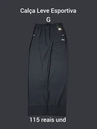 Calça com Zipers nos Bolsos