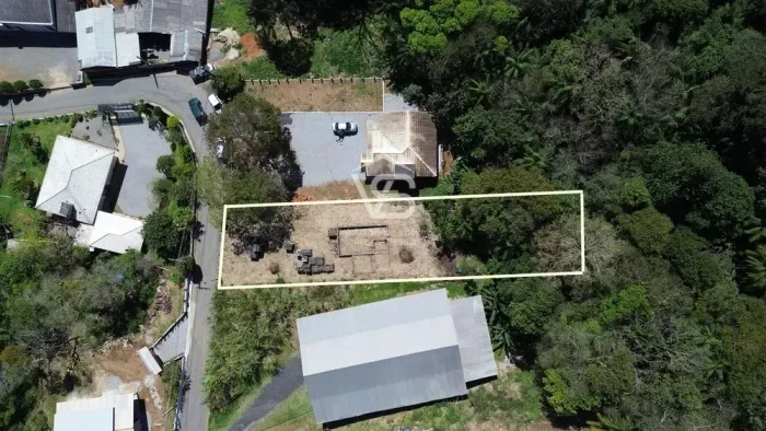 Terreno com Vista e Água Corrente 1.040 m² | Paulo Lopes/SC