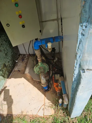Bomba usada para irrigação