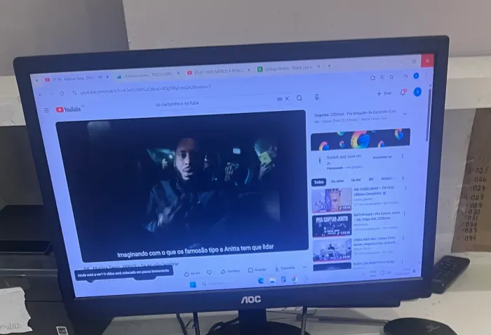 Tela de computador 