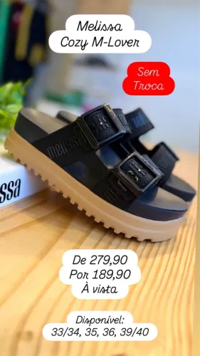 Melissas NOVAS em promoção