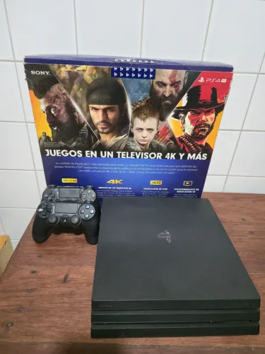 Playstation 4 pro 1tb 2 controles